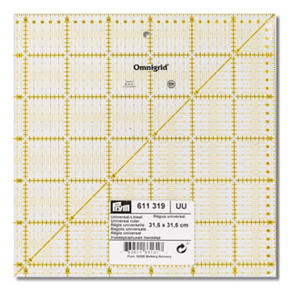 Omnigrid ไม้บรรทัดวัดผ้าขนาด 31.5 x31.5 cm. 611319