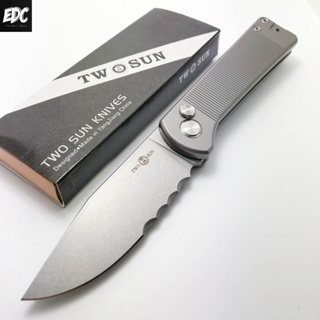 ⚡️Sale📍 มีดพับ TWOSUN TS358 (SERRATED BLADE)