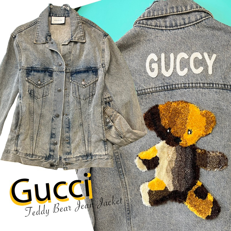 Gucci : Guccy Teddy Bear Jacket [ส่งต่อ]