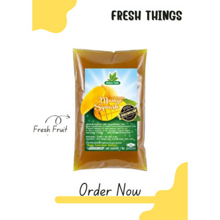 น้ำมะม่วงเข้มข้น Nature Taste ผสมผลไม้จริง แบบถุงเติม ขนาด 1…
