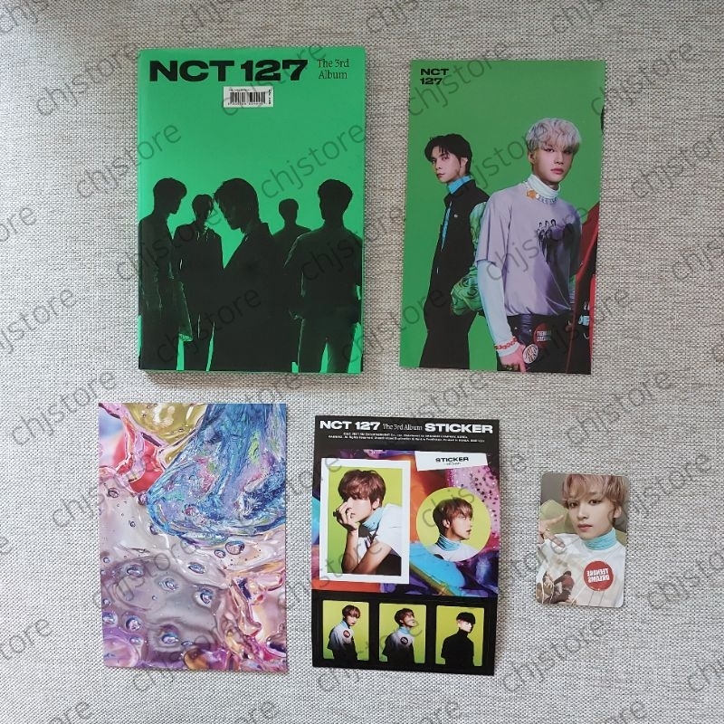 NCT 127 STICKER ALBUM (STICKY VER.) HAECHAN อัลบั้ม การ์ดแฮชาน