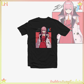 เสื้อยืดอะนิเมะ Darling In Franxx สไตล์ญี่ปุ่น ใส่สบาย มีคุณภาพสูง (S-5XL) - รับประกันความพึงพอใจ