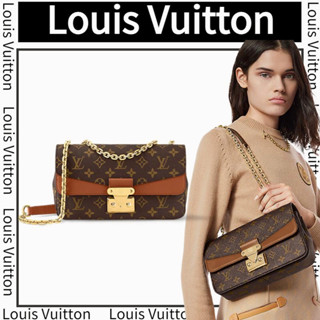 🎈หลุยส์ วิตตอง LOUIS VUITTON  MARCEAU กระเป๋าถือ/กระเป๋าผู้หญิง/กระเป๋าสะพาย/กระเป๋าโซ่/กระเป๋าสะพายข้าง/ล่าสุด