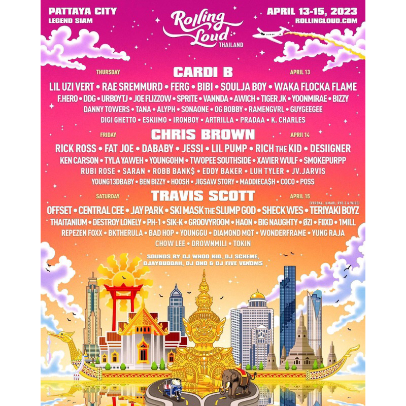 Rolling loud Thailand