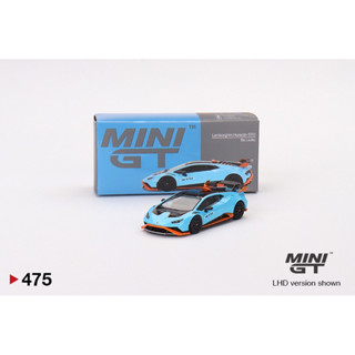 Mini Gt 1/64 Lamborghini Huracan STO Blu Laufey มินิจีที รถเหล็ก รถของเล่น