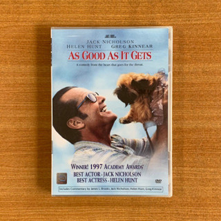 DVD : As Good as It Gets (1997) [มือ 1 ซับไทย] Jack Nicholson / Helen Hunt / ดีวีดี หนัง แผ่นแท้ ตรงปก