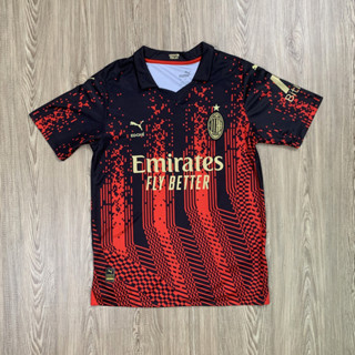 เสื้อทีมฟุตบอล Ac milan  2024 งานดีมาก เกรด AAA