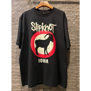 SLIPKNOT IOWA GOAT WITH BACK PRINT "NORTH AMERICAN SUMMER TOUR" T-SHIRT เสื้อวินเทจ วงสลิปน็อต