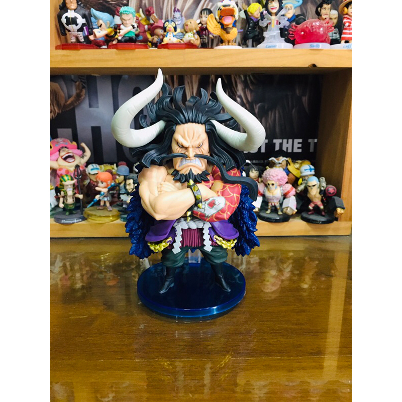 (WCF) แท้100% ไคโด เมก้า Kaido Mega World Collectable Figure แมวทอง One piece วันพีช Model โมเดล Fig