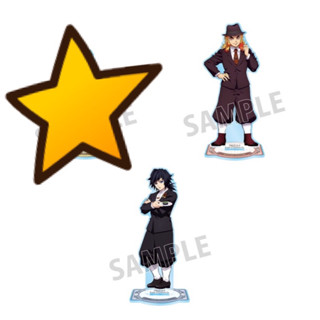 10-12.cm★ Kimetsu No Yaiba Q POT ver. Acrylic Stand  Rengoku Giyu ดาบพิฆาตอสูร แสตน เร็นโกคุ กิยู