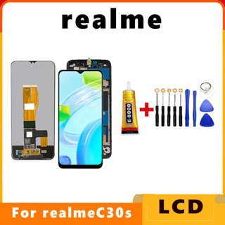 หน้าจอ  realmeC30s แถมชุดไขควงกับกาวติดหน้าจอ