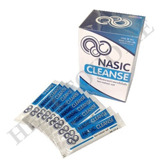 Nasic cleanse นาสิก คลีน เกลือล้างจมูกปราศจากไอโอดีน 2.265 กรัม 30 ซอง/กล่อง