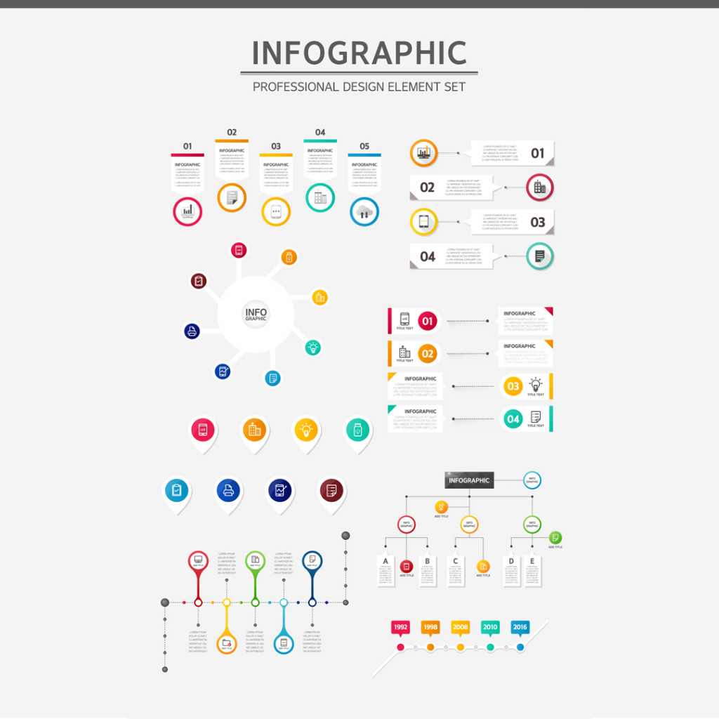 InfoGraphic Illustration Pack