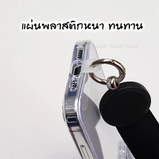 แผ่นห้อยโทรศัพท์ แบบหนา สายห้อยมือถือ ไอโฟน เคสสายสะพาย สำหรับ iPhone 14 13 12 11 7 8 plus xr