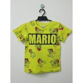 เสื้อยืดเด็ก H&amp;M MARIO มือสอง สภาพดี