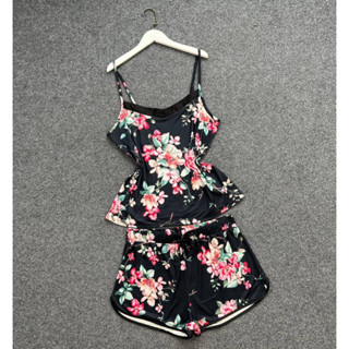 ชุดนอน Primark เสื้อสายเดี่ยว ลายดอก