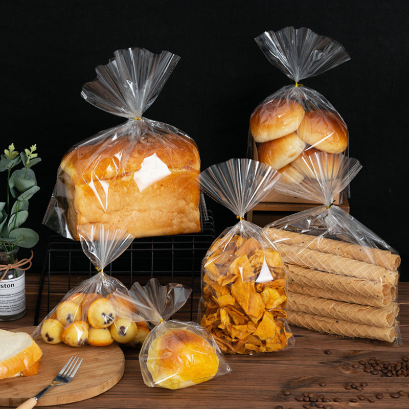 ถุงใส่ขนมปัง แพ็ค100ใบ แถมฟรีลวดมัดถุงฟู้ดเกรดขยายก้น - รูปที่ 6