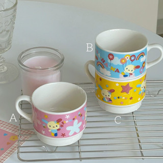 Usahana Ceramic Mug, old Sanrio แก้วอุซาฮานะ