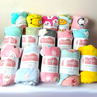 ผ้าห่มนาโนลายน่ารัก 6ฟุต/5ฟุต/3ฟุต หนานุ่ม เบาสบาย ห่มกันหนาวได้ มีให้เลือกหลายลายมาก พร้อมส่ง