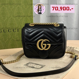 👜: New!! Gucci Marmont Mini Shoulder Bag New Size ‼️ก่อนกดสั่งรบกวนทักมาเช็คสต๊อคก่อนนะคะ‼️