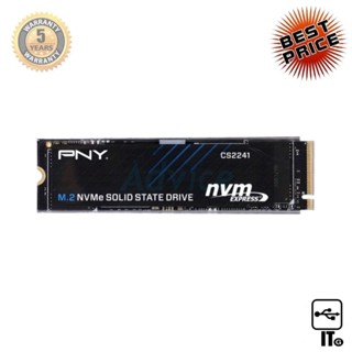 500 GB SSD M.2 PCIe 4.0 PNY CS2241 (M280CS2241-500-CL) ฮาร์ดดิส ฮาร์ดดิสก์ ฮาร์ดดิสก์ ประกัน 5Y