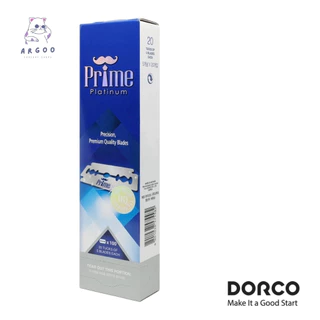 DORCO ใบมีดรุ่น Prime Platinum (1 แพ็ค บรรจุ 100 ใบมีด)