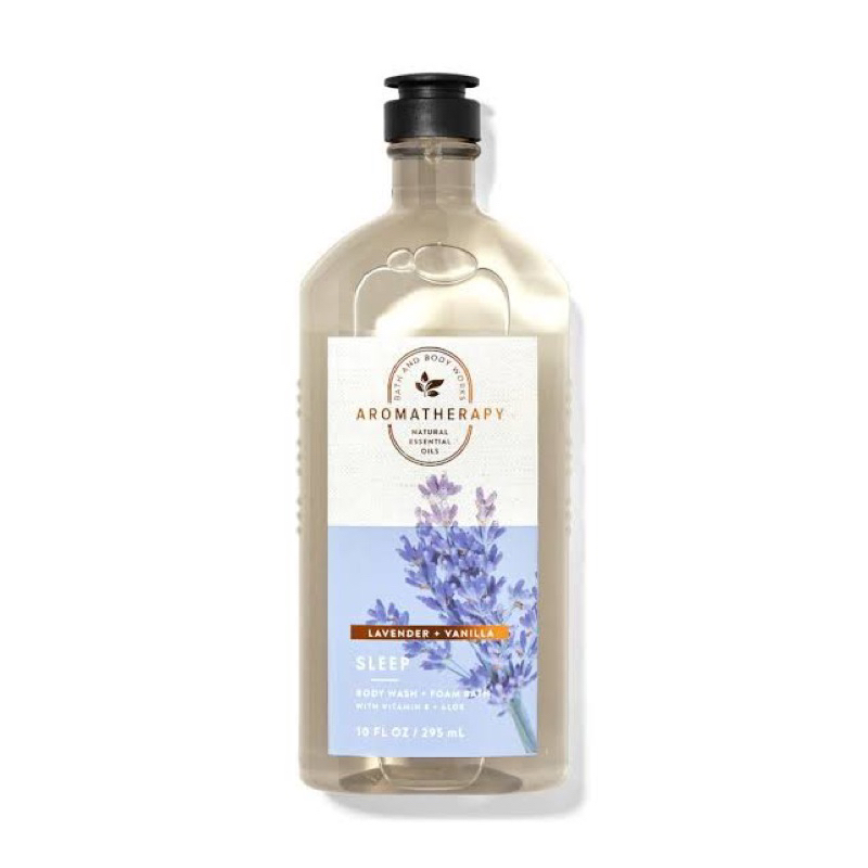 Bath &amp; Body Works Aromatherapy Lavender Vanilla Body Wash 295ml. ของแท้