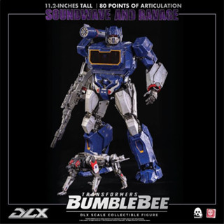 ThreeZero X HASBRO : Bumblebee DLX Scale Collectible Series Soundwave and Ravage