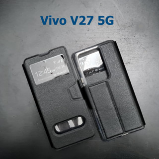 เคส Vivo V27 5G - เคสฝาพับ วีโว่ โชว์เบอร์ ตั้งได้