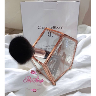 กล่องเก็บแปรงแต่งหน้า กล่องใส่แปรงแต่งหน้า แท้ ป้ายไทย Charlotte Tilbury brush holder13.5 cm *13*6 cm