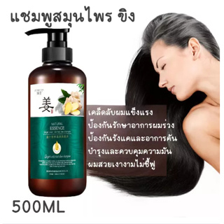 **ราคาส่ง 10ขวด**500MLแชมพูขิง แชมพูสมุนไพร แชมพูชายหญิง แชมพูแก้ผมร่วง แชมพู ป้องกัน ร่วง แชมพูเร่งผมยาว แชมพูแก้ผมหงอก