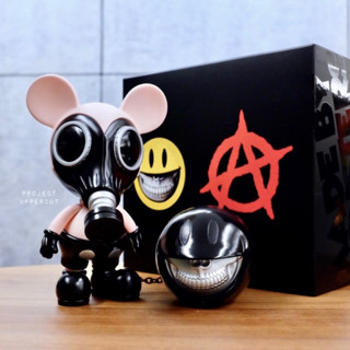 RON ENGLISH - Bondage Shaved Mouse Mask Murphy &amp; Smiley Grin Box Set Combo [NEW]