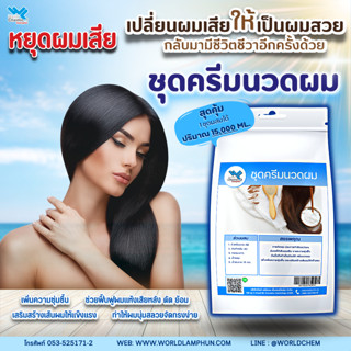 ชุดทำครีมนวดผม ผสมได้ 15 Kg (Hair Conditioner DIY Sets)