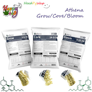 [ส่งฟรี] ปุ๋ย Athena Set Pro line (Grow-Core-Bloom) ขนาด 25 lbs สำหรับทำใบ ทำดอก และสารอาหารพื้นฐาน ปุ๋ยนอก ปุ๋ยUSA แท้