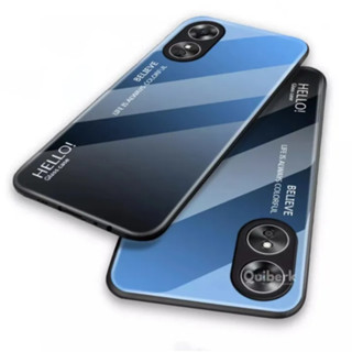 Case Realme C55 เคสออฟโบ้ เคสกระจกสองสี เคสเงาไล่สี ขอบนิ่ม TPU CASE เคส สีกระจกเทมเปอร์ปลอกแก้วฝาหลังกันชน