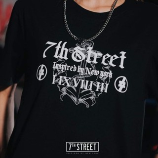 เสื้อยืด 7th Street รุ่น EST002-สีดำ