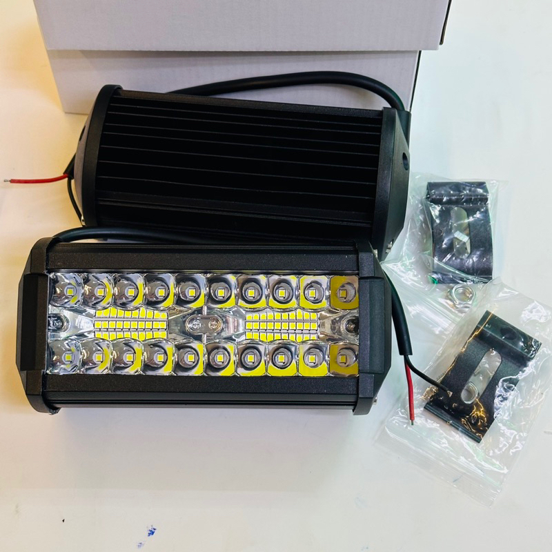แพ็ค1ชิ้นสีขาว7นิัว "120วัตต์  Work Light Bar กันน้ำ IP67 ทำงานสำหรับขับรถ Offroad เรือรถบรรทุกรถบรรทุก 4x4 SUV A