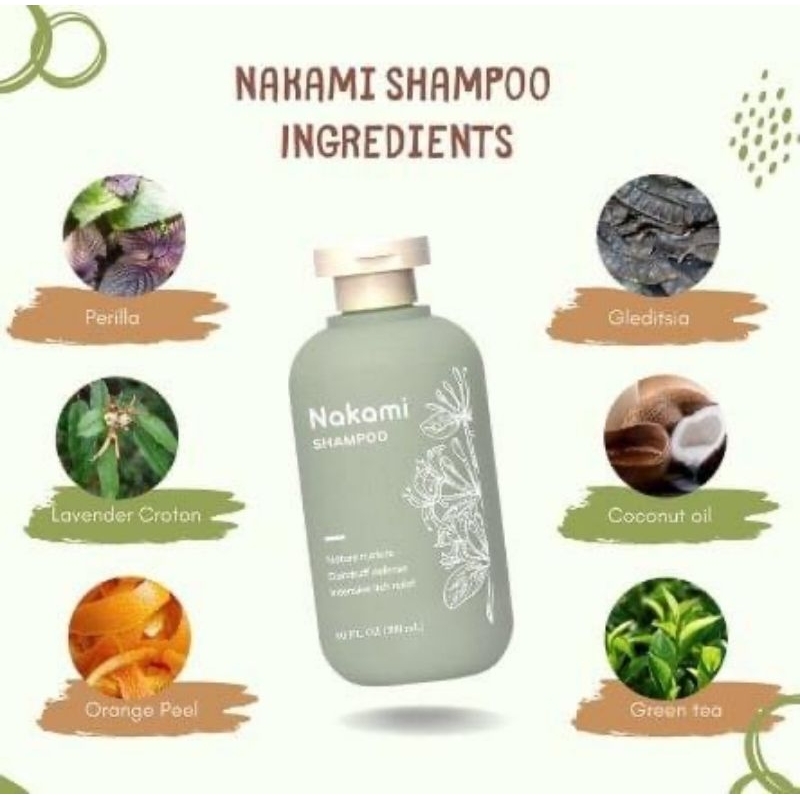 แชมพู Nakami ขจัดรังแค ป้องกันเชื้อรา No.1 Japan ของแท้ 100% Authentic 300ml