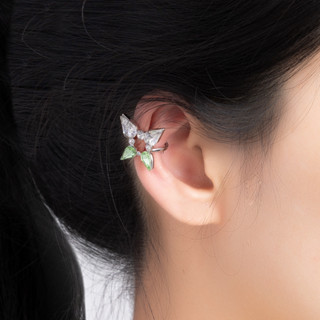 Jolie💚 | Diamond cool ear clip ต่างหูหนีบ ต่างหูเพชร