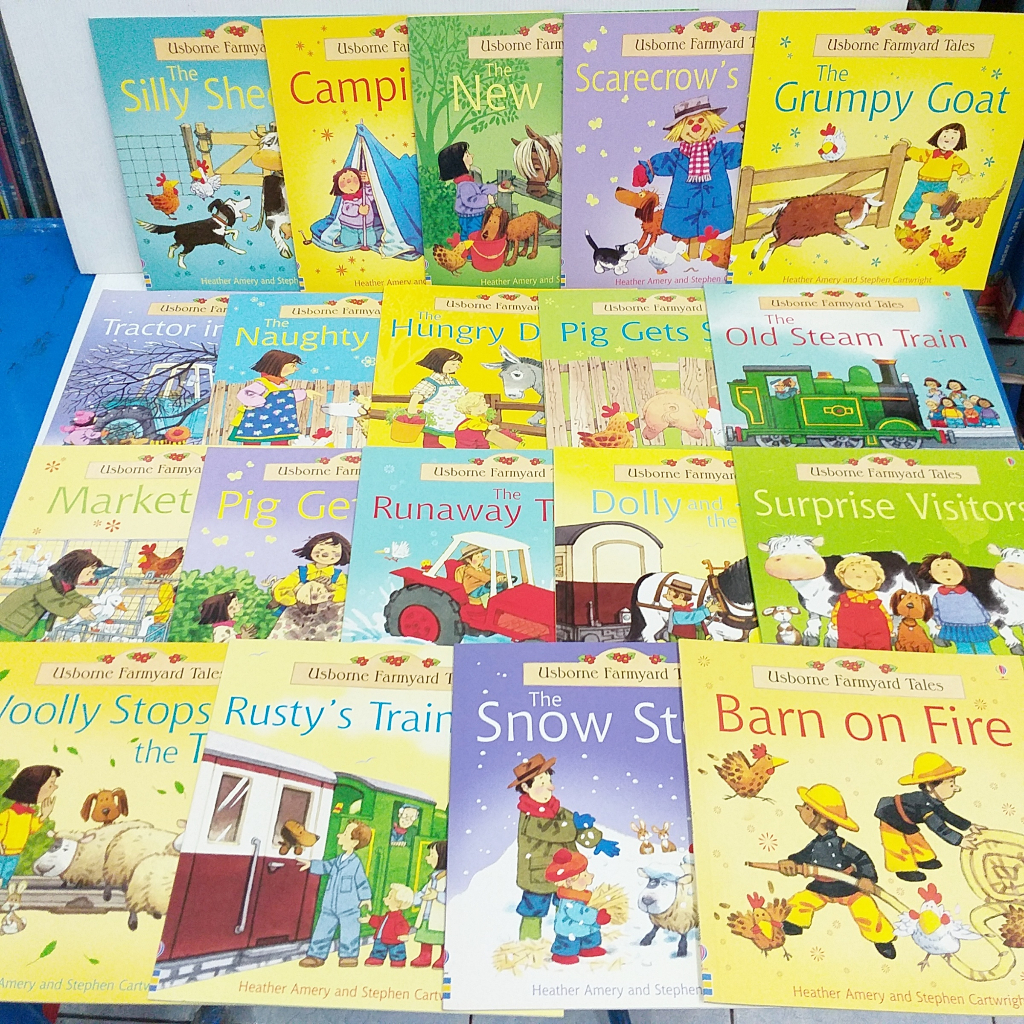 Usborne Farmyard Tales นิทานภาษาอังกฤษ มือสอง นิทานหัดอ่าน Usborne ปกอ่อน