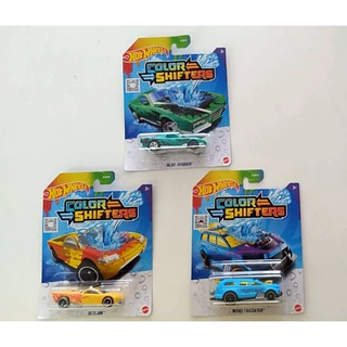 Hot Wheels Color Shifters Assortment (BHR15) ฮอตวีลส์ รถแบบเปลี่ยนสีได้ รุ่น BHR15