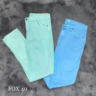 กางเกงยีนส์ FOX Denim Regular Rise Jeggings W 40