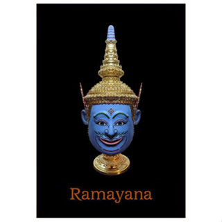 หัวโขน รามเกียรติ์ Ramayana Ban Ruk Dhrtarsutra Head Statue (ท้าวธตรฐ) (1/1 Wearable)