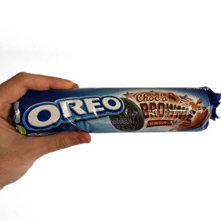 ใหม่!! Oreo Choco Brownie Flavour คุกกี้โอริโอ้รสช็อกโกบราวนี่ สินค้าจาก UK