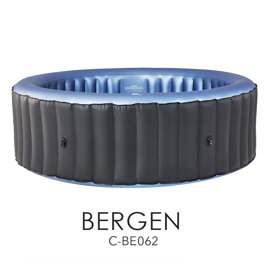 MSPA BERGEN Inflatable Outdoor Spa Hot Tub Jacuzzi 6 Person C-TE062
