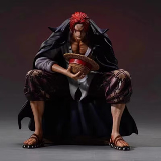 โมเดล ของเล่น นพีช Shanks GK BT One Piece ขวัญของเล่นทำมือ ตกแต่งโต๊ะ เด็กผู้ชาย ญี่ปุ่น การ์ตูน