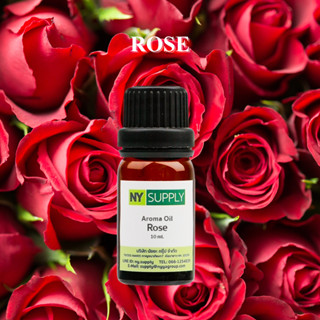 Aroma Oil Rose 10ml. (กลิ่นกุหลาบ)