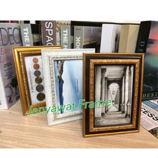 กรอบรูปใส่ผ้ายันต์ขนาด 4x6” ,6”x8”,6x12",28x40 ซม.( ไม่รวมผ้ายันต์)พร้อมกระจก ขาตั้ง หูแขวนผนัง