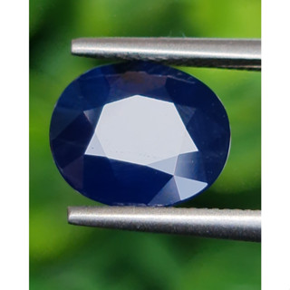 พลอย ไพลิน blue sapphire 3.27 กะรัต (Cts.)