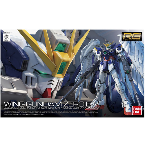 Bandai กันพลา กันดั้ม RG 1/144 XXXG-00W0 WING GUNDAM ZERO EW พร้อมส่ง งานแท้
